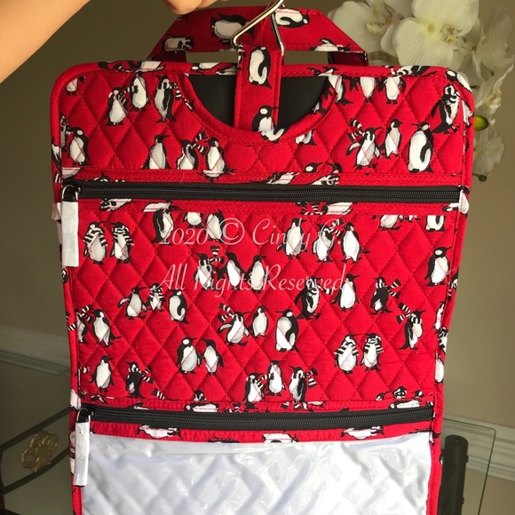 ✨NWT Vera Bradley Hanging Travel Organizer Penguin - Picture 9 of 12